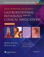 Cover art for Lewin, Weinstein and Riddell's Gastrointestinal Pathology and its Clinical Implications (2 Volume set) (Gastrointestinal Pathophysiology (Lewin))