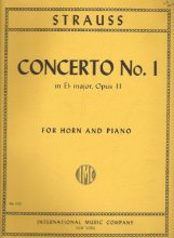 Cover art for Concerto No. 1 in Eb Major, Opus 11 for Horn and Piano