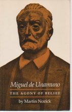 Cover art for Miguel de Unamuno: The Agony of Belief