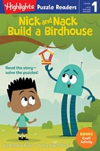 Cover art for Nick and Nack Build a Birdhouse (Highlights Puzzle Readers)