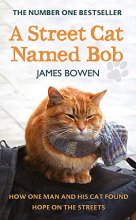 Cover art for A Street Cat Named Bob: How One Man and His Cat Found Hope on the Streets