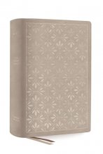 Cover art for NET, Abide Bible, Leathersoft, Stone, Comfort Print: Holy Bible