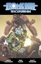Cover art for Evil Hat Productions Atomic Robo RPG (Fate Core)