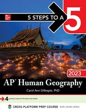 Cover art for 5 Steps to a 5: AP Human Geography 2023