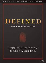 Cover art for Defined - Teen Guys' Bible Study Book: Who God Says You Are