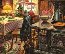 Cover art for White Mountain Puzzles Country Breakfast - 1000 Piece Jigsaw Puzzle