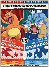 Cover art for Buffalo Games - Pokemon Showdown: Charizard V. Gyarados - 1000 Piece Jigsaw Puzzle