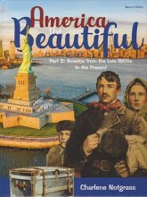 Cover art for America the Beautiful Part 2: America from the Late 1800s to the Present
