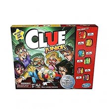 Cover art for Hasbro Gaming Clue Junior Board Game for Kids Ages 5 and Up, Case of The Broken Toy, Classic Mystery Game for 2-6 Players
