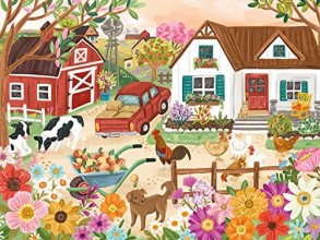 Cover art for Ceaco - Olivia Gibbs - Farm Life - 300 Piece Jigsaw Puzzle