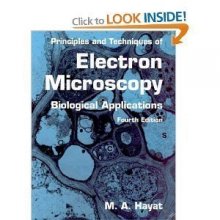 Cover art for Principles and Techniques of Electron Microscopy: Biological Applications