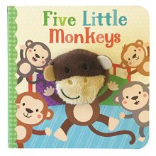 Cover art for Five Little Monkeys (Finger Puppet Board Book)