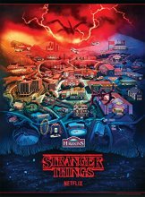 Cover art for Buffalo Games - Stranger Things - Hawkins - 1000 Piece Jigsaw Puzzle