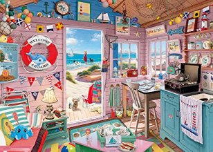 Cover art for Ravensburger My Beach Hut, My Haven 1000 Piece Jigsaw Puzzle for Adults - Every Piece is Unique, Softclick Technology Means Pieces Fit Together Perfectly