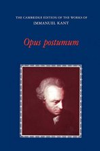 Cover art for Opus Postumum (The Cambridge Edition of the Works of Immanuel Kant)