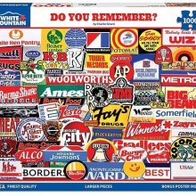 Cover art for White Mountain Puzzles - Do You Remember? - 1000 Piece Jigsaw Puzzle