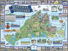 Cover art for White Mountain Puzzles Martha's Vineyard - 1000 Piece Jigsaw Puzzle