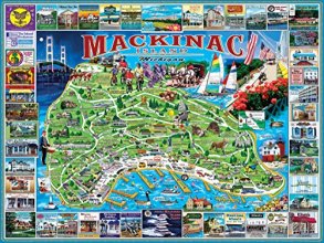 Cover art for White Mountain Puzzles Mackinac Island - 1000 Piece Jigsaw Puzzle