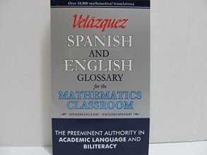 Cover art for Velázquez Spanish and English Glossary for the Mathematics Classroom (2010