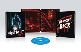 Cover art for Friday the 13th Part 3 - 40th Anniversary Limited Edition Steelbook [Blu-ray]
