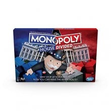 Cover art for MONOPOLY House Divided Board Game: Elections and White House Themed Game; Board Game for Families and Kids Ages 8 and Up