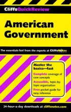 Cover art for CliffsQuickReview American Government