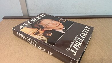 Cover art for As I see it: The autobiography of J. Paul Getty