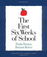 Cover art for First Six Weeks of School,The (Strategies for Teachers)