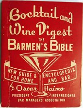 Cover art for Cocktail and Wine Digest: the barmen's bible. 28th Edition
