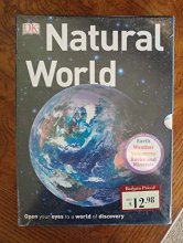Cover art for Natural World: Earth, Weather, Volcanoes, Rocks and Minerals (4 Books)