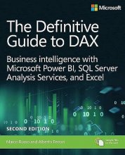 Cover art for The Definitive Guide to DAX: Business Intelligence for Microsoft Power BI, SQL Server Analysis Services, and Excel Second Edition (Business Skills)