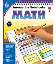 Cover art for Carson Dellosa | Math Interactive Notebook | 7th Grade, 96pgs (Interactive Notebooks)