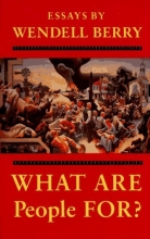 Cover art for What Are People For?: Essays