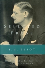 Cover art for Selected Prose of T.S. Eliot