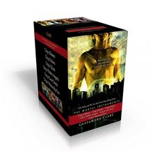 Cover art for The Mortal Instruments, the Complete Collection (Boxed Set): City of Bones; City of Ashes; City of Glass; City of Fallen Angels; City of Lost Souls; City of Heavenly Fire
