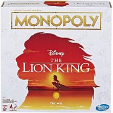 Cover art for MONOPOLY Game Disney The Lion King Edition Family Board Game