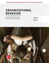 Cover art for Organizational Behavior: Improving Performance and Commitment in the Workplace [Paperback] Colquitt