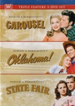 Cover art for Rodgers & Hammerstein's Triple Feature: Carousel, Oklahoma! And State Fair