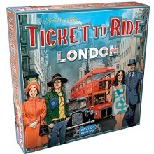 Cover art for Ticket to Ride London Board Game | Train Route-Building Strategy Game | Fun Family Game for Kids and Adults | Ages 8+ | 2-4 Players | Average Playtime 10-15 Minutes | Made by Days of Wonder
