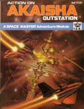 Cover art for Action on Akaisha Outstation (Space Master RPG)