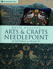 Cover art for Arts & Crafts Needlepoint: 25 Needlepoint Projects
