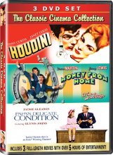 Cover art for The Classic Cinema Collection - 3 DVD SET! - Houdini, Money from Home, & Papa's Delicate Condition