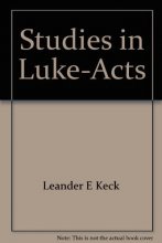 Cover art for Studies in Luke-Acts