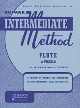 Cover art for Rubank Intermediate Method: Flute or Piccolo (Rubank Educational Library, no. 75) (Rubank Educational Library, 75)