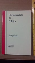 Cover art for Hermeneutics as Politics (Odéon)
