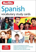 Cover art for Berlitz Language: Spanish Study Cards (Berlitz Vocabulary Study Cards)
