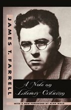 Cover art for A Note on Literary Criticism