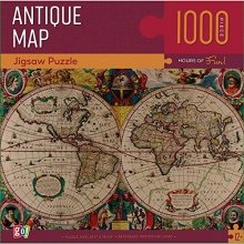 Cover art for Go! Games, Antique Map 1000 Piece Puzzle