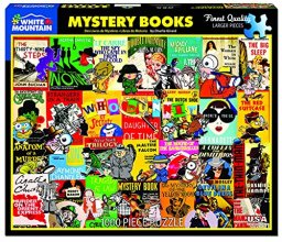 Cover art for White Mountain Puzzles Mystery Books - 1000 Piece Jigsaw Puzzle