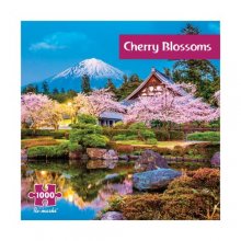 Cover art for Re-marks Cherry Blossoms 1,000-Piece Jigsaw Puzzle for All Ages